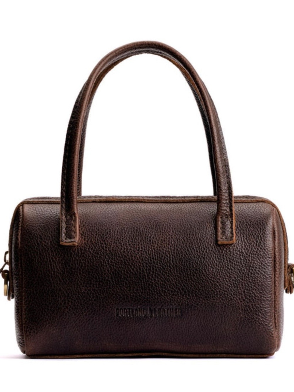 Portland Leather Small Sloan Doctor bag in color Coldbrew - Picture 8 of 12